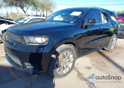 2019 Dodge Durango Gt Plus Rwd из США, поврежденный, VIN 1C4RDHDG5KC647450